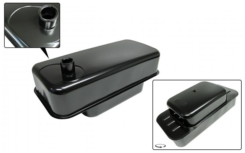 VW Kever, Karmann Ghia | Benzinetank | Kever t/m 07/60, Karmann Ghia t/m 07/60 | 111201075B