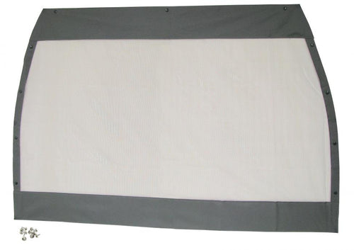 Achterklep hor inclusief montagemateriaal zonder rits grijs, Vanagon/T25 – VW T3 Bus (identiek aan origineel Westfalia) – OEM 253 069 602