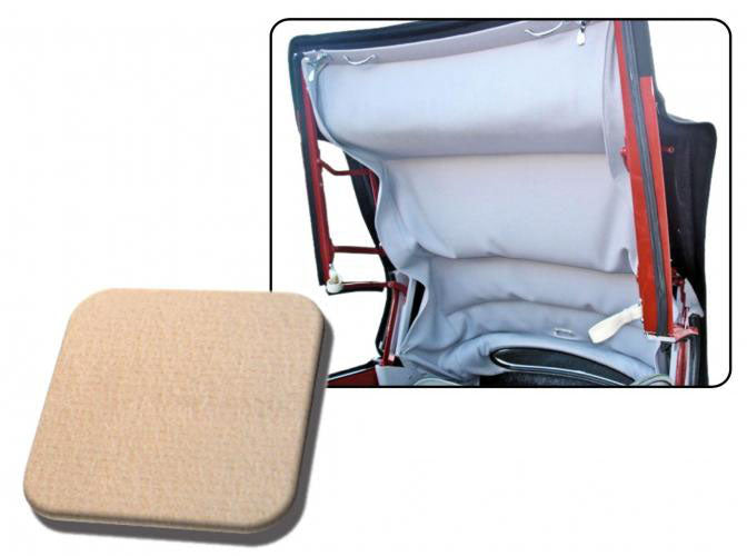 VW Kever | TMI Hemel mohair stof, beige | Kever 08/58 - 07/63 cabriolet