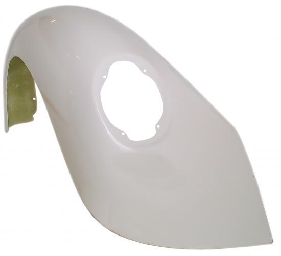 VW Kever | CSP Achterspatbord, Polyester +7 cm, Links | Kever 08/73 en later