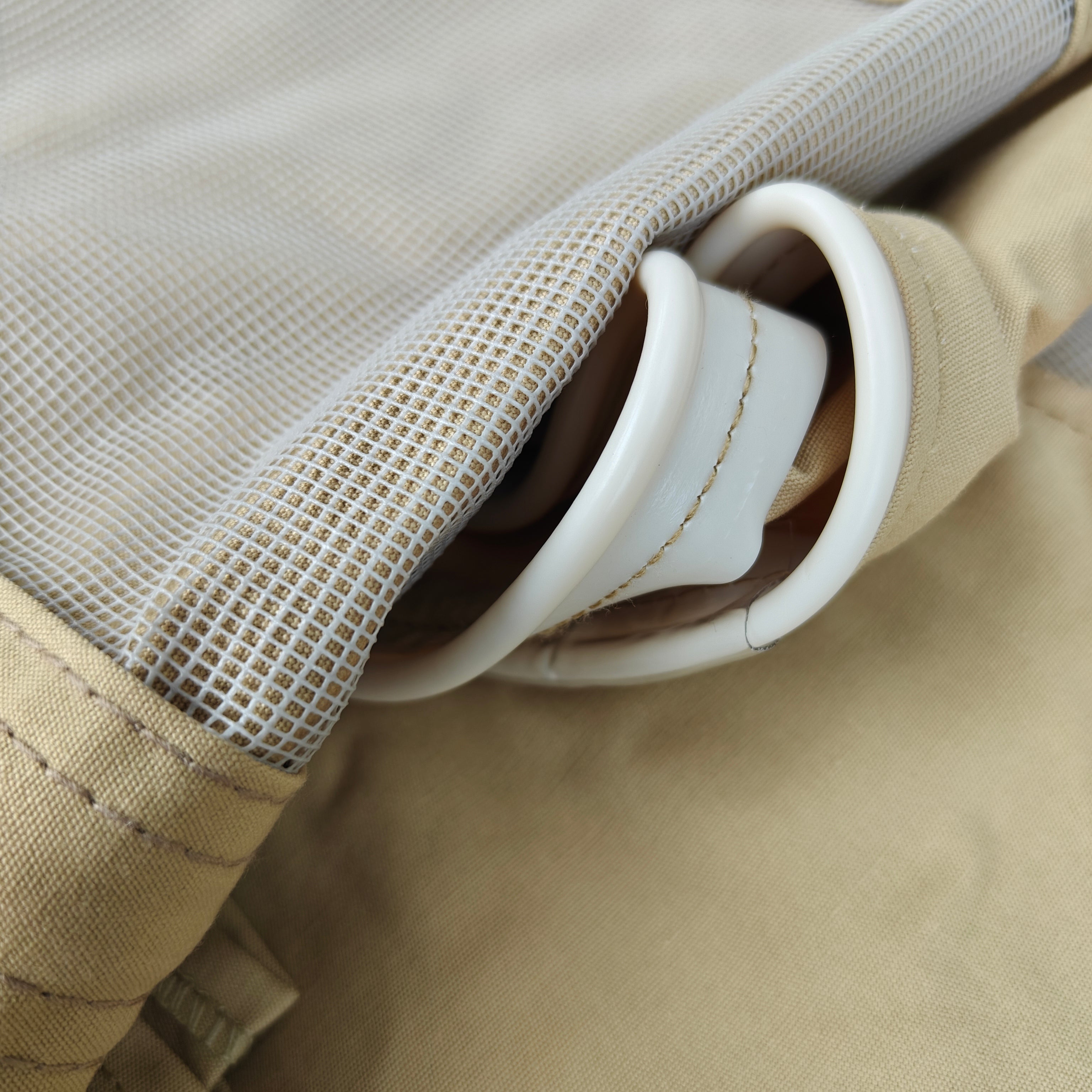 VW T2 Bus | Hefdakdoek Westfalia, beige, 3 ramen, 08/1967-07/1973