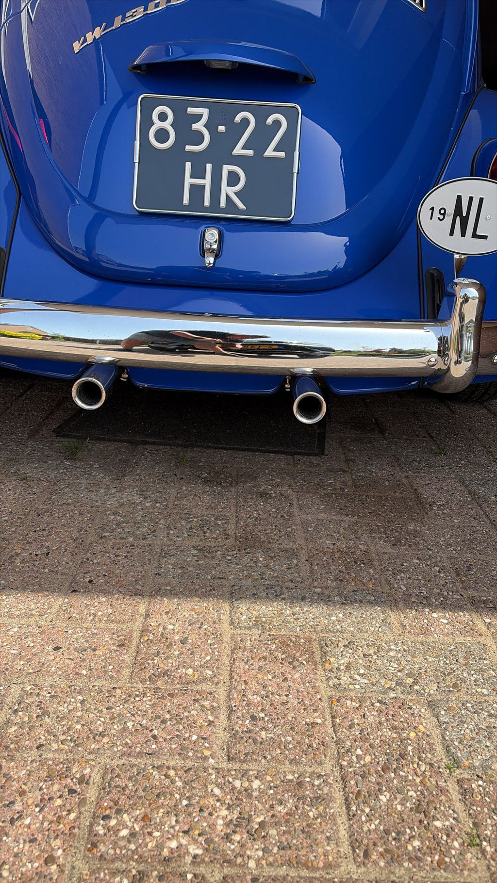 VW Kever, KG | Uitlaatpijp 'GT Style' RVS