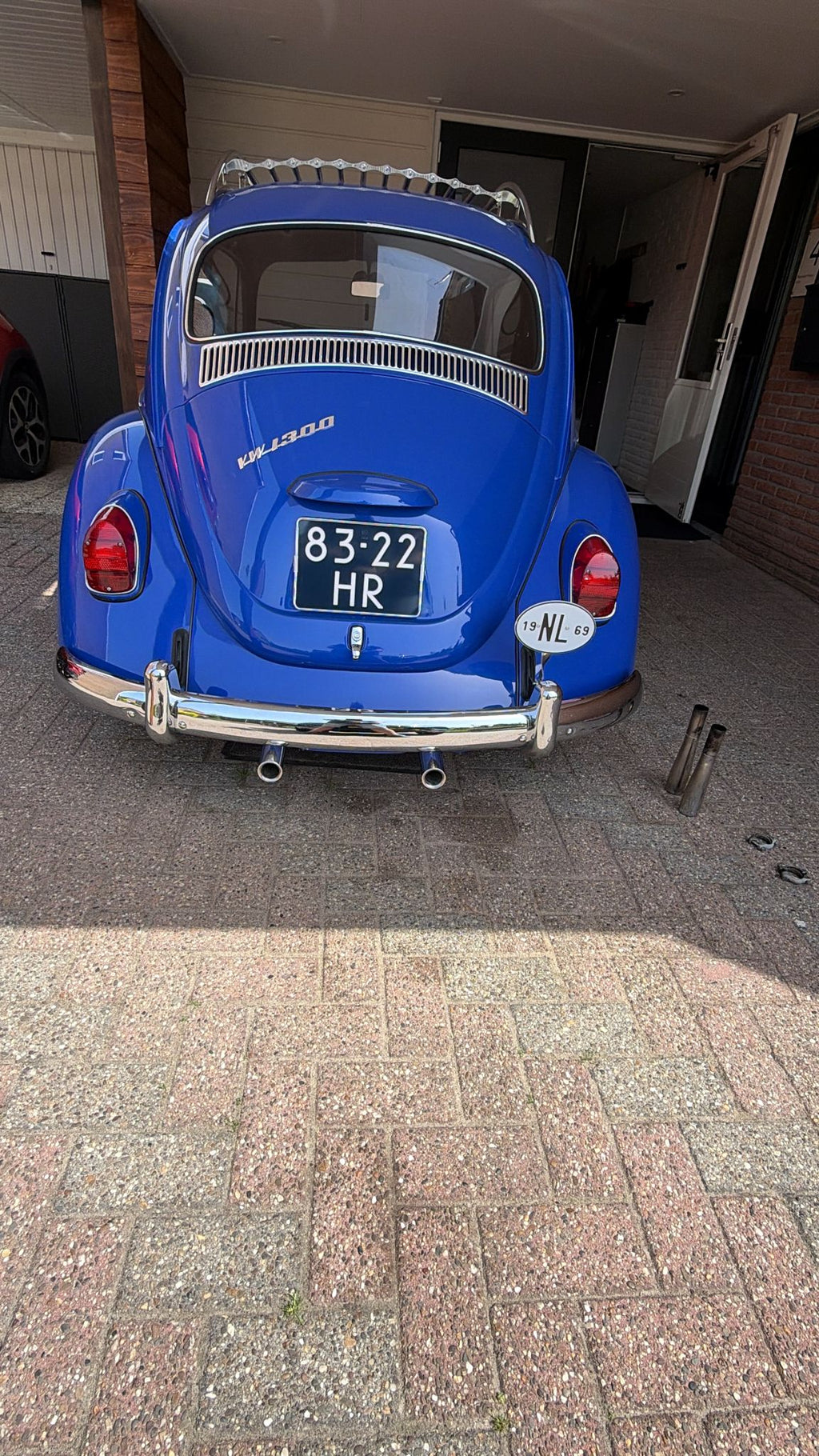 VW Kever, KG | Uitlaatpijp 'GT Style' RVS