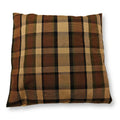 Westfalia kussen geruit bruin/beige 40 x 40cm originele Westfalia stof – VW T2 Bus Westfalia