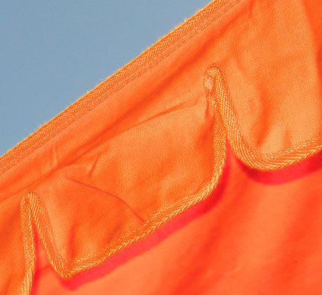 Vintage zonneluifel oranje – VW T2, T3/T25 tot – detail 2