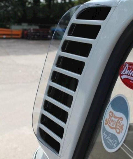 VW T2 Bus | Luchtinlaat 'Earz' motorruimte, per paar, 08/1971-07/1979