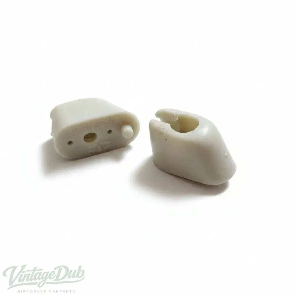 Steun zonneklep VW T2 68-79 2 stuks wit 111857561581 — VintageDub