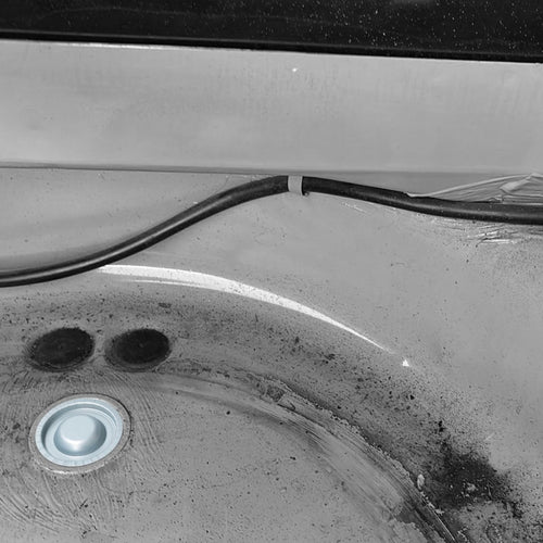 VW Kever | Deksel stuurhuisinspectie reservewielbak (55,6mm) | 1302/03 | 113 805 583 — VintageDub