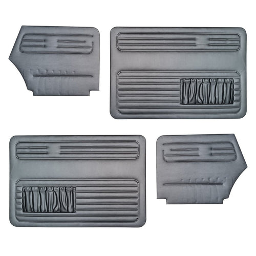 VW Kever | Deurpanelenset Cabrio zwart 08/72 — VintageDub