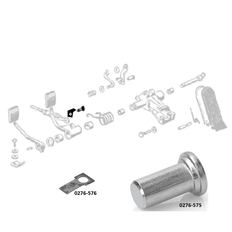 VW Kever, KG | Montagepin drukstang | Kever, KG 08/57-04/66 | 113 721 219