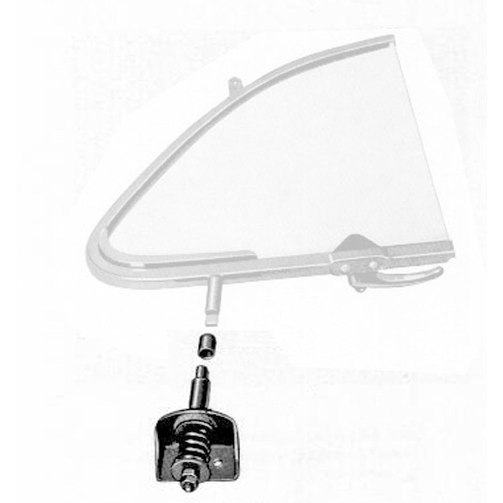 VW Beetle | Vent Wing Lower Mount Bracket | 10/52-07/55 | 1111 837 669+665+653, 211 837 663+667, N 11 008 3