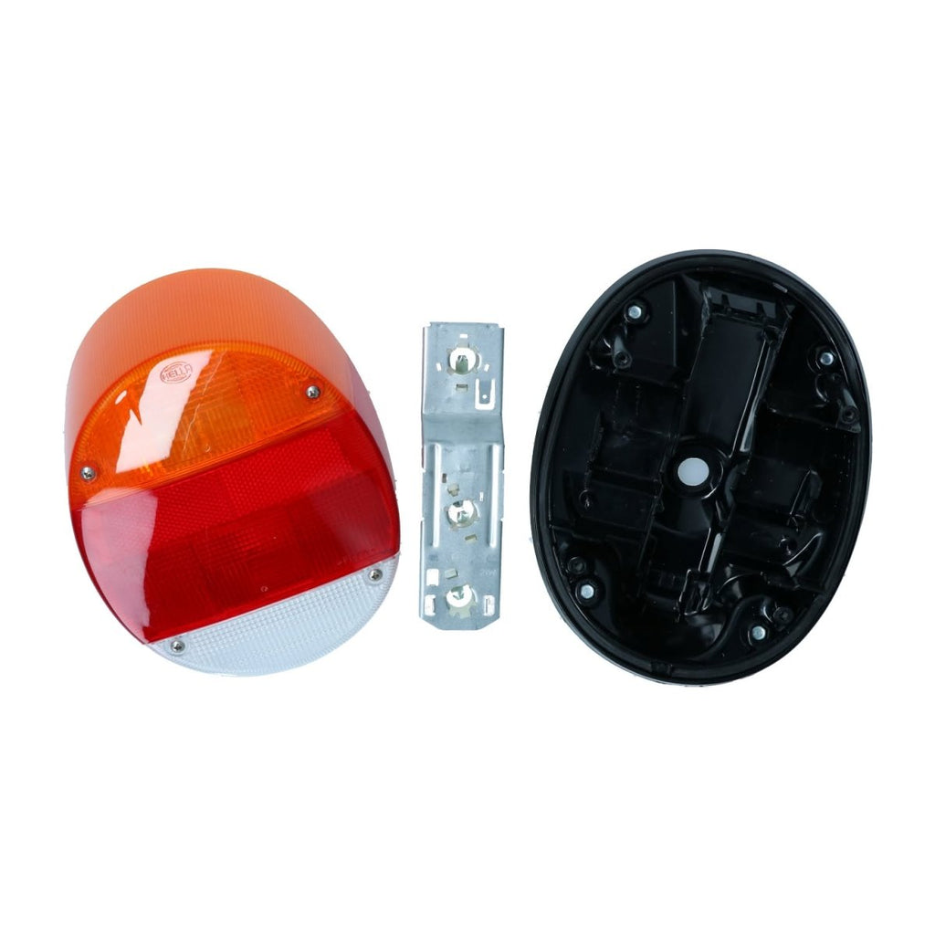 VW Kever, Type 181 | Achterlicht, met zwarte voet Hella | BAA 945 095A — VintageDub