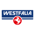 Sticker 'Westfalia' paard, 10x5cm